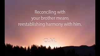 One minute of meditation Reconcile [upl. by Finley]