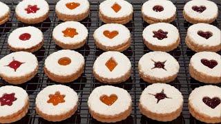 Austrian Linzer Cookies [upl. by Strohl469]