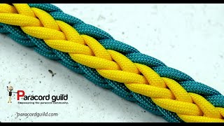 2 color spool knitting variation [upl. by Ordisy]