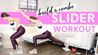 BuildaCombo Slider Workout Total Body [upl. by Oloap]