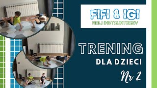 Domowy trening dla dzieci  fitness for kids  NR2 [upl. by Brett]