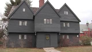 Take a tourSalem Witch house 1600s era house of Jonathan Corwin [upl. by Aicilaf]