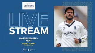 🔴 LIVE  Warwickshire v Kent  County Championship  Day Four [upl. by Evered]