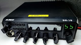 Alinco DX10 HF 10m amp CB 27MHz Transceiver [upl. by Ardel]