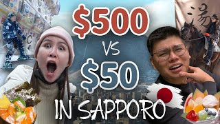 50Day VS 500Day Budget In Sapporo Japan  TSL Travels [upl. by Nivonod603]