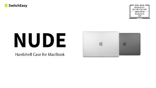 NUDE Premium Hardshell Case for MacBook series  SwitchEasy [upl. by Annam644]