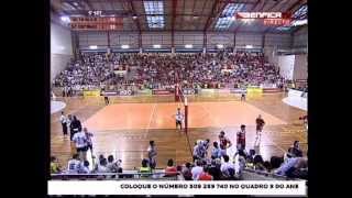 Polémica na final do campeonato de voleibol entre o SL Benfica e o SC Espinho [upl. by Janeen676]