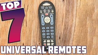 Top 7 Universal Remotes to Control All Your Devices 2024 [upl. by Fulviah]