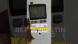 WATTMETER REPAIR techtok electricaldevices wattmeter [upl. by Beckman]