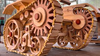 100 Minutes Of Crazy Woodworking Projects  Unique and Insane Architecture Design Youve Never Seen [upl. by Ahseined]