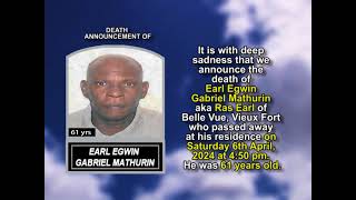 Earl Egwin Gabriel Mathurin short [upl. by Sherburn899]