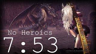 MHWI Fatalis 753quot86 Longsword  No Heroics [upl. by Enyawud465]