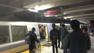 BART  Daly City Train On Platform 2  Embarcadero Station [upl. by Merriman]