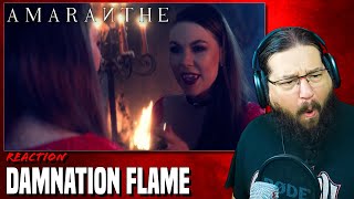 AMARANTHE FTW quotDamnation Flamequot First Time Reaction [upl. by Hartman]