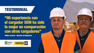 SEM  Testimonios de nuestros clientes  El rendimiento de las cargadoras de ruedas SEM [upl. by Elbert]