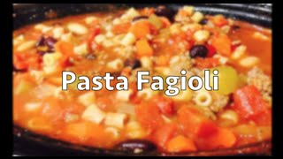 Pasta Fagioli Slow Cooker [upl. by Valenta]