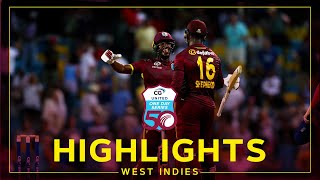 Highlights  West Indies v England  Tense Chase Gives Windies Series Victory  3rd CG United ODI [upl. by Berners12]