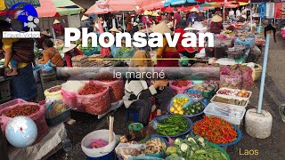 Immersion au Marché de Phonsavan  Reflet de la Culture Laotienne [upl. by Zadoc28]