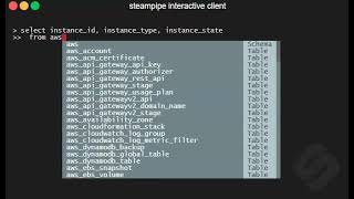 steampipeio original screencast [upl. by Noguchi690]