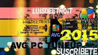 Descargar TuneUp Utilities 2015 Full al Español Con Serial AVG PC TuneUp 2015 en Español [upl. by Hawger]