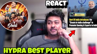 Dynamo Reply Hydra Best Players 🔥React Govt Official Tournament 😱 [upl. by Borreri]