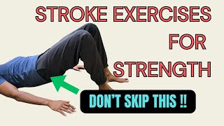 15 Mins To Stronger Legs After Stroke Beginner Lying Down Exercises [upl. by Aerehs]