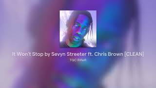 It Wont Stop by Sevyn Streeter ft Chris Brown CLEAN [upl. by Rakel500]