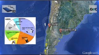 Reservas de Litio en el Mundo  Lithium Reserves in The World  IGEOTV [upl. by Chrystel]