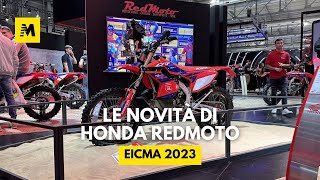 Honda RedMoto Rally e Enduro 2024 protagoniste a EICMA ENGLISH SUB [upl. by Adnilym]