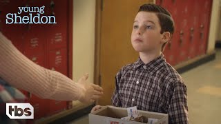 Sheldon Runs For Class President Clip  Young Sheldon  TBS [upl. by Nahtanod687]