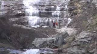 LA CASCATA PIU ALTA D EUROPAVOLPARAsui Monti della LAGA [upl. by Lebana406]