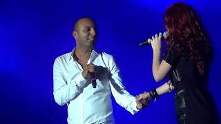 ARASH feat EMELIE quotBroken Angelquot Live  Media City Amphitheatre Dubai Jan 21 2012 [upl. by Fulmer]