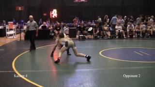 Brett Kaliner vs Josh Portillo  3x Iowa State champ [upl. by Ojillek896]