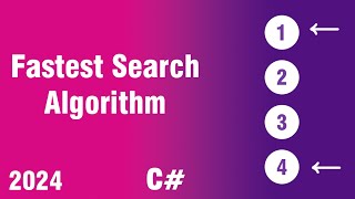 Fastest Search Algorithm in C  Binary Search [upl. by Leroy]