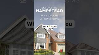 Hampstead vs Blenheim 👀 comment below 👇 Redrow RedrowHome NewHome HomeInspiration [upl. by Bound]