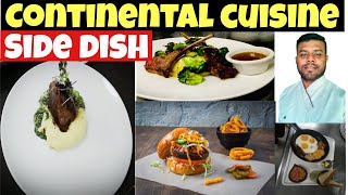 Continental Side Dish  Continental Cuisine  Continental food Hindi [upl. by Hey]