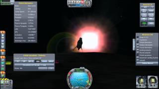 Rescuing An Astronaut In Munar Orbit  Kerbal Space Program [upl. by Nolte44]