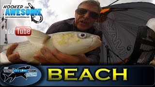 BEACH FISHING tips for BEGINNERS with Graeme Pullen  TAFishing [upl. by Ailecra]