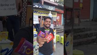 Chocolate 🤎food challenge for 24 hours shorts challenge foodchallenge [upl. by Wake]