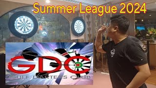 Playing Darts In Dubai  GDC 2024 Summer League 29092024 [upl. by Nakre]