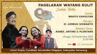 Live Wayang Kulit Wahyu Kamulyan  Dalang Ki Jumbuh Siswanto  Bintang tamu Agnes Anting amp Plontang [upl. by Ruhnke]