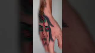 Irezumi handzahm namakubitattoo 손등타투 제로타투 [upl. by Arabele]