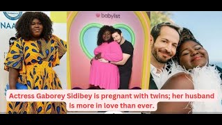 Actress Gaborey Sidibey is pregnant with twins her husband is more in love than ever [upl. by Neicul]