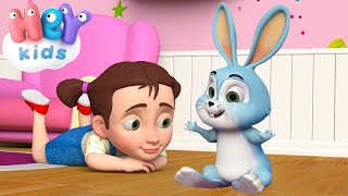 My Little Rabbit song for kids  Nursery Rhymes Compilation  HeyKids [upl. by Nellir]