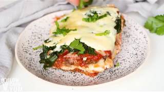 No Noodle Keto Lasagna with Meat Layers [upl. by Nehtan]