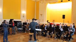 John Hollenbeck Large Ensemble Rehearsal Vienna Konzerthaus Schubert Saal  quoteternal interludequot [upl. by Oisangi]