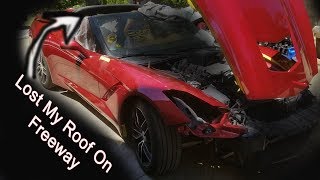 Corvette C7 is FINALLY PAINTED BUT NOW TARGA ROOF IS MISSING PART 7 [upl. by Shien]