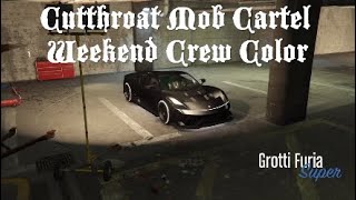 GTA V Cutthroat Mob Cartel weekend Crew Color [upl. by Zamir]