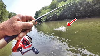 Smallmouth Bass Simply Cant Resist This Bait [upl. by Linzy]