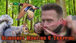 Catapult  Slingshot Hunting and Trapping Catty Shack [upl. by Dorrej439]